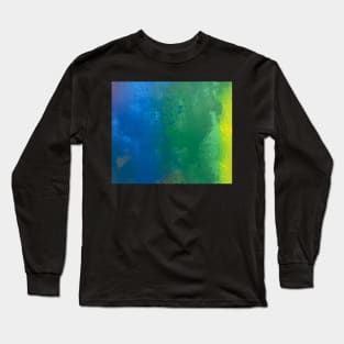 Greens and Blues Long Sleeve T-Shirt